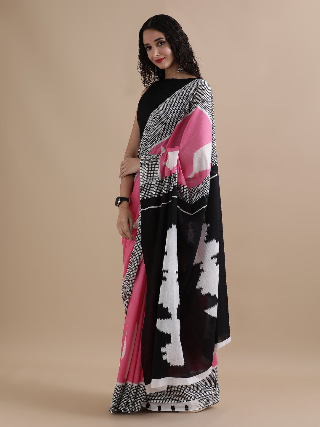 Mulmul Cotton Printed Saree