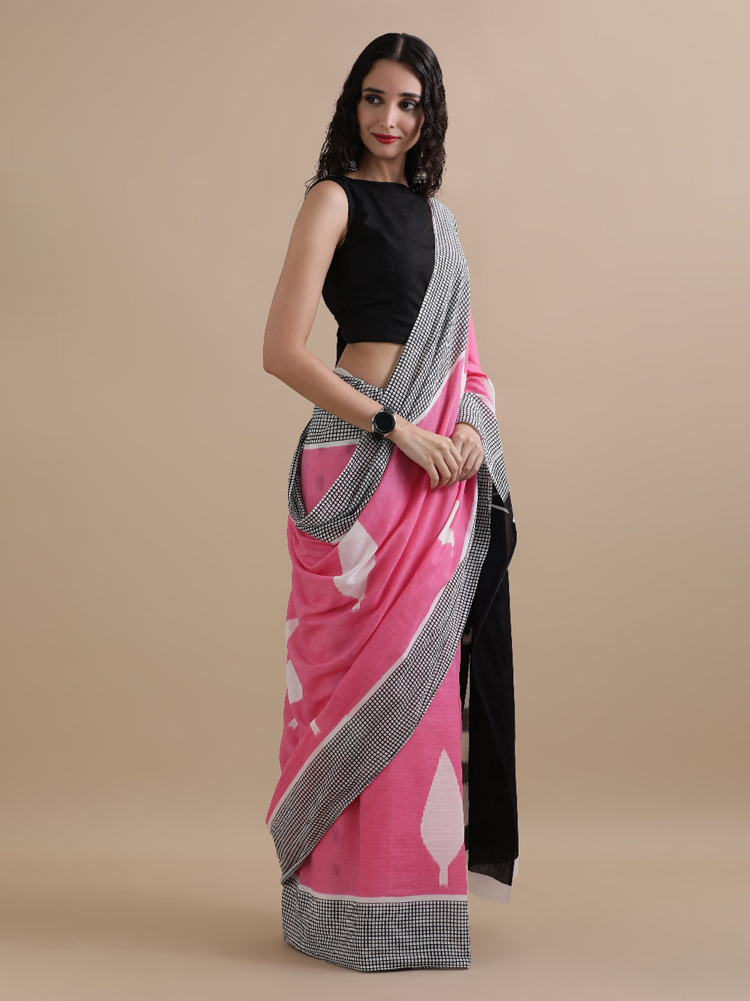 Mulmul Cotton Printed Saree