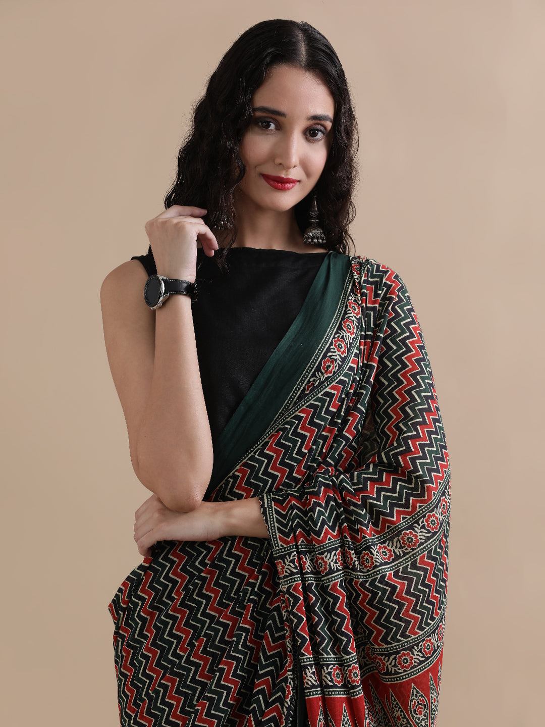 Mulmul Cotton Printed Saree