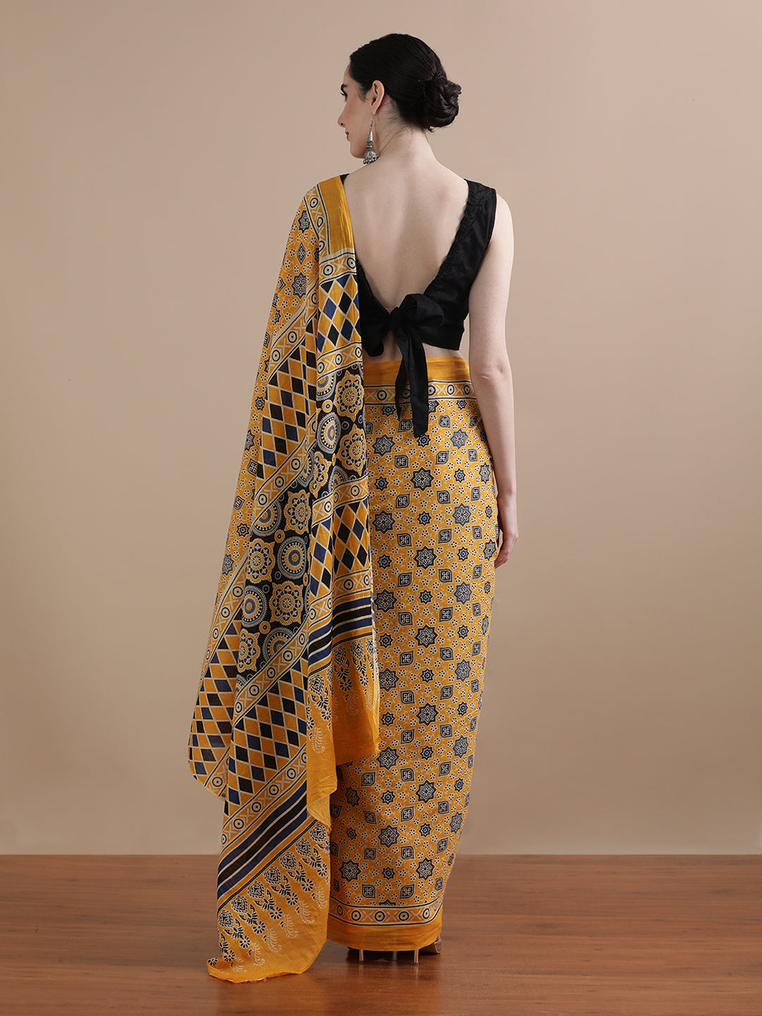 Mulmul Cotton Printed Saree