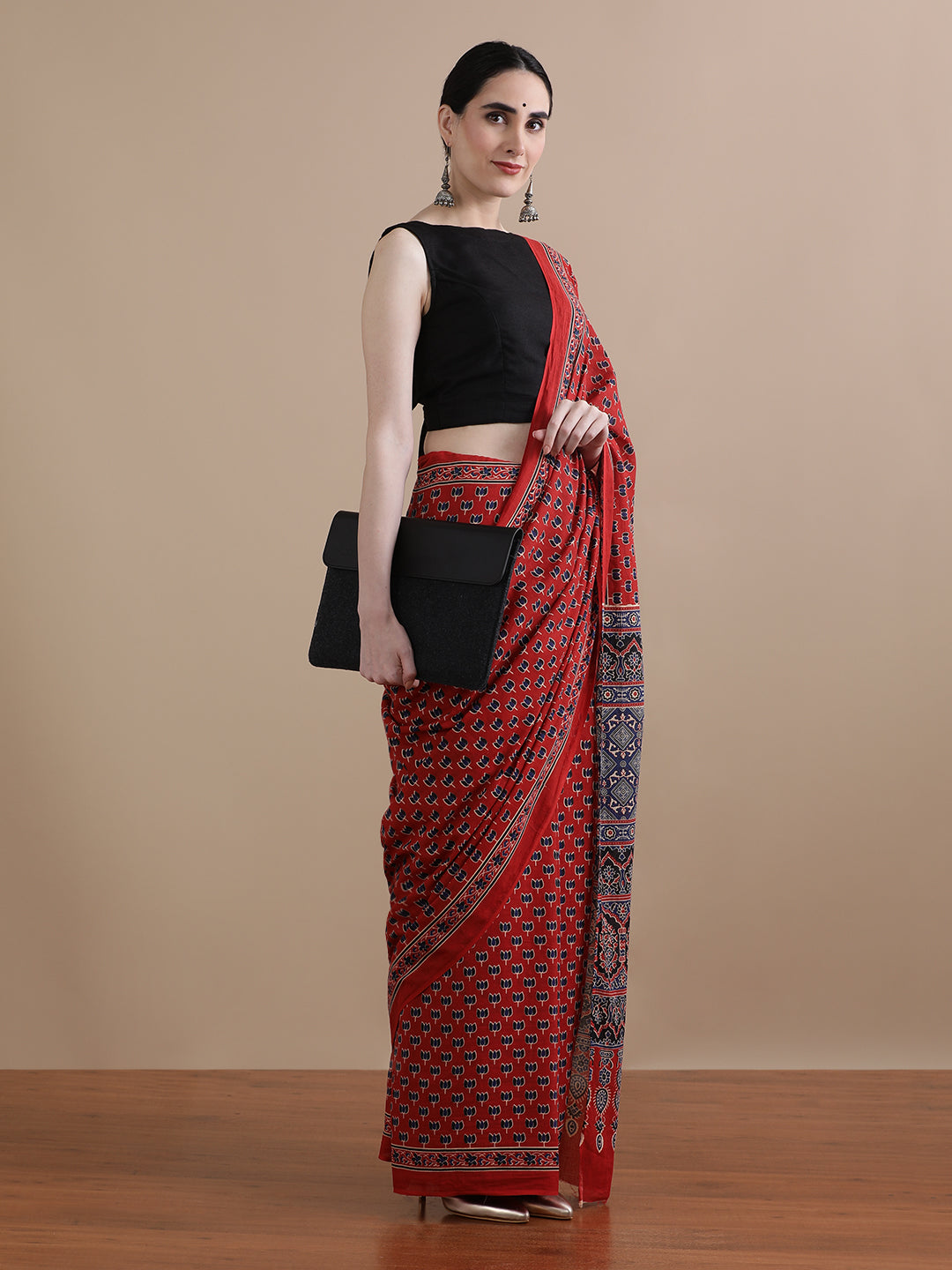 Mulmul Cotton Printed Saree