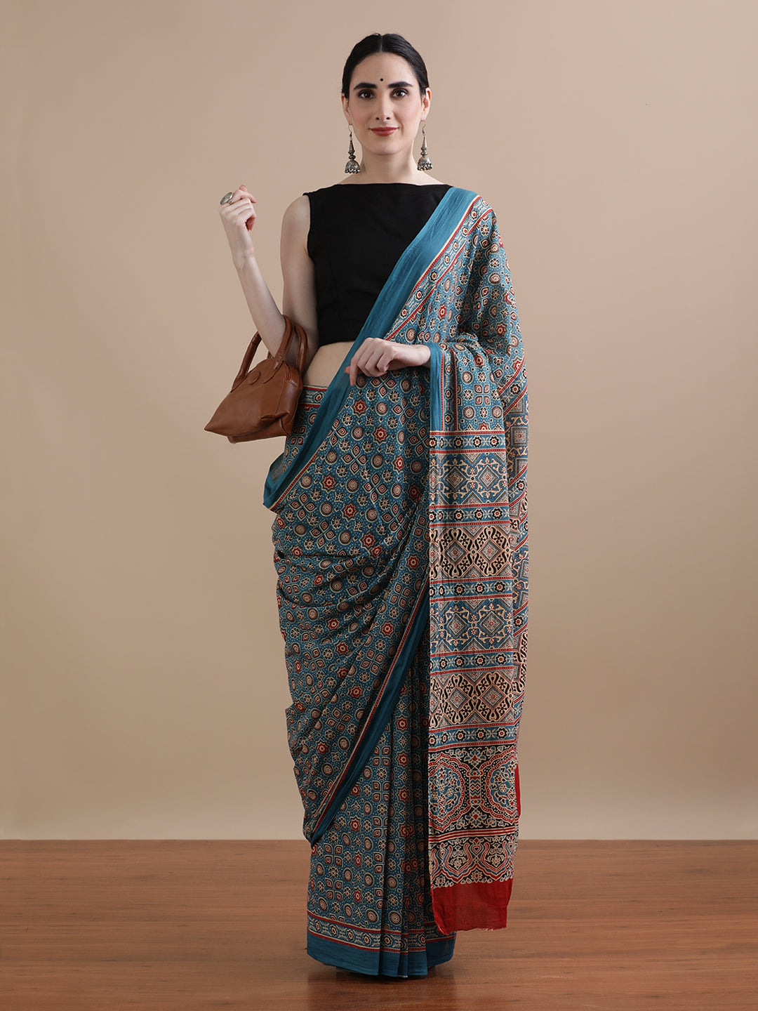 Mulmul Cotton Printed Saree