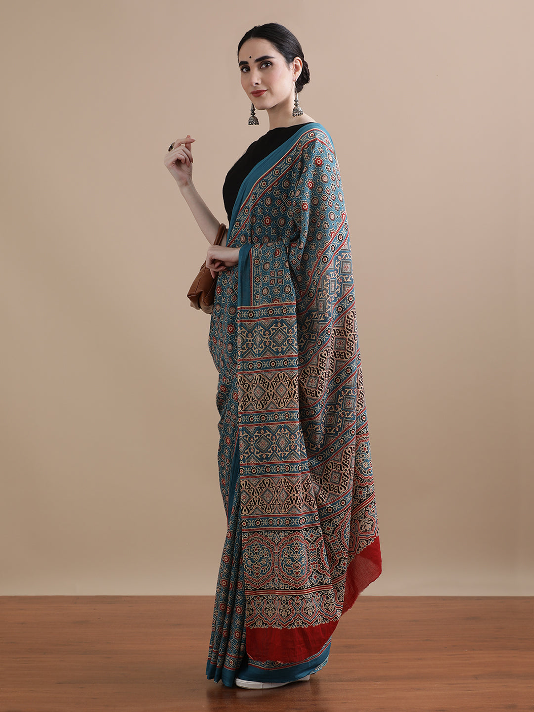 Mulmul Cotton Printed Saree