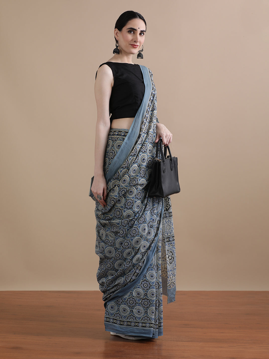 Mulmul Cotton Printed Saree