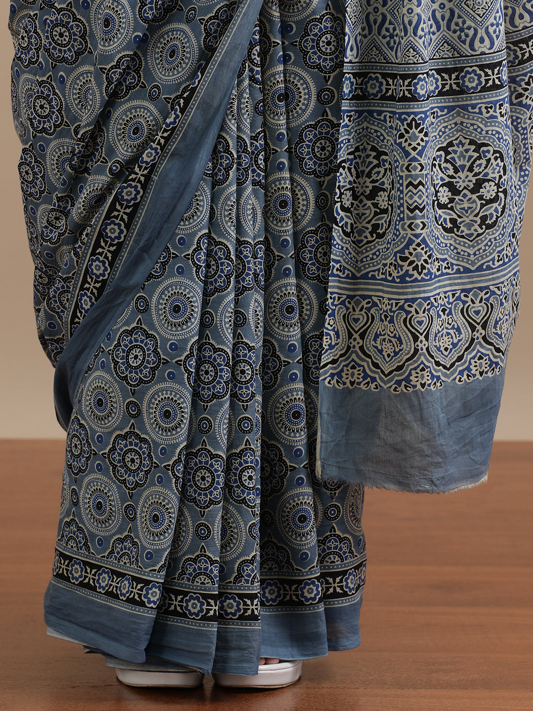 Mulmul Cotton Printed Saree