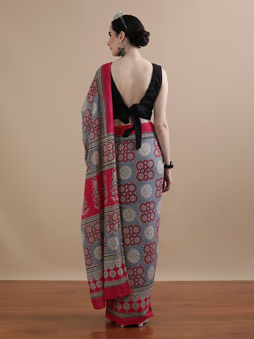 Mulmul Cotton Printed Saree