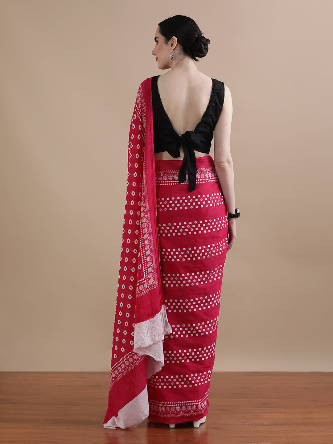 Mulmul Cotton Printed Saree