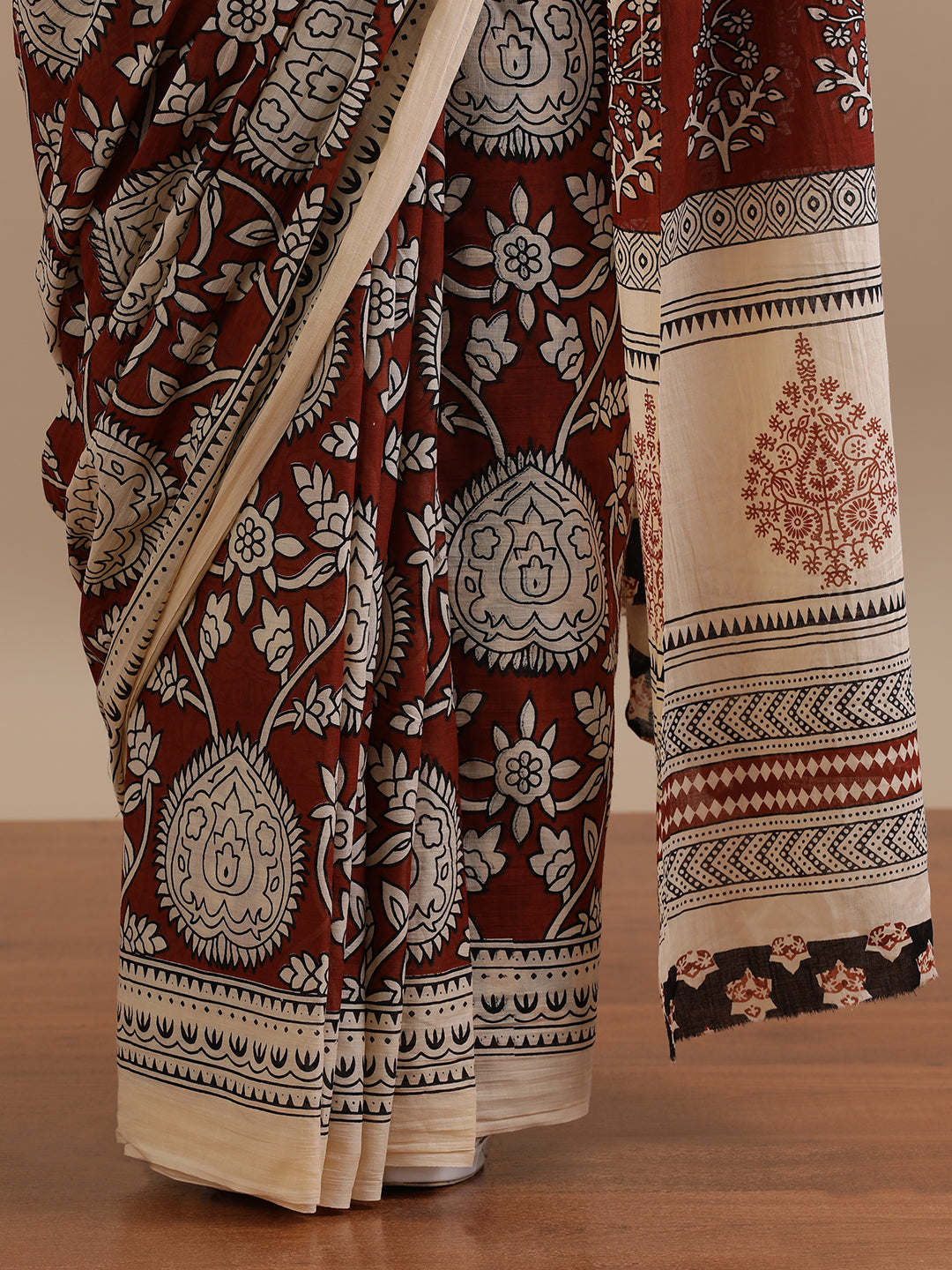 Mulmul Cotton Printed Saree