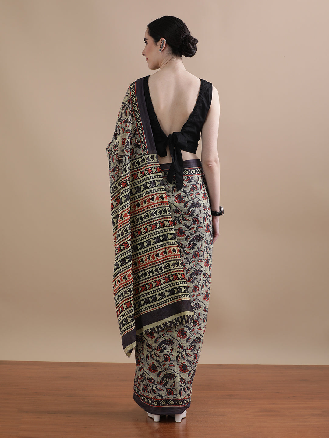 Mulmul Cotton Printed Saree