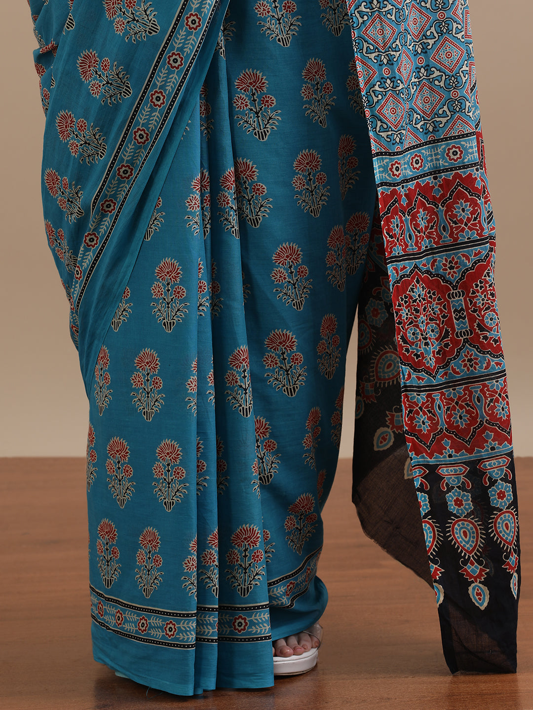 Mulmul Cotton Printed Saree