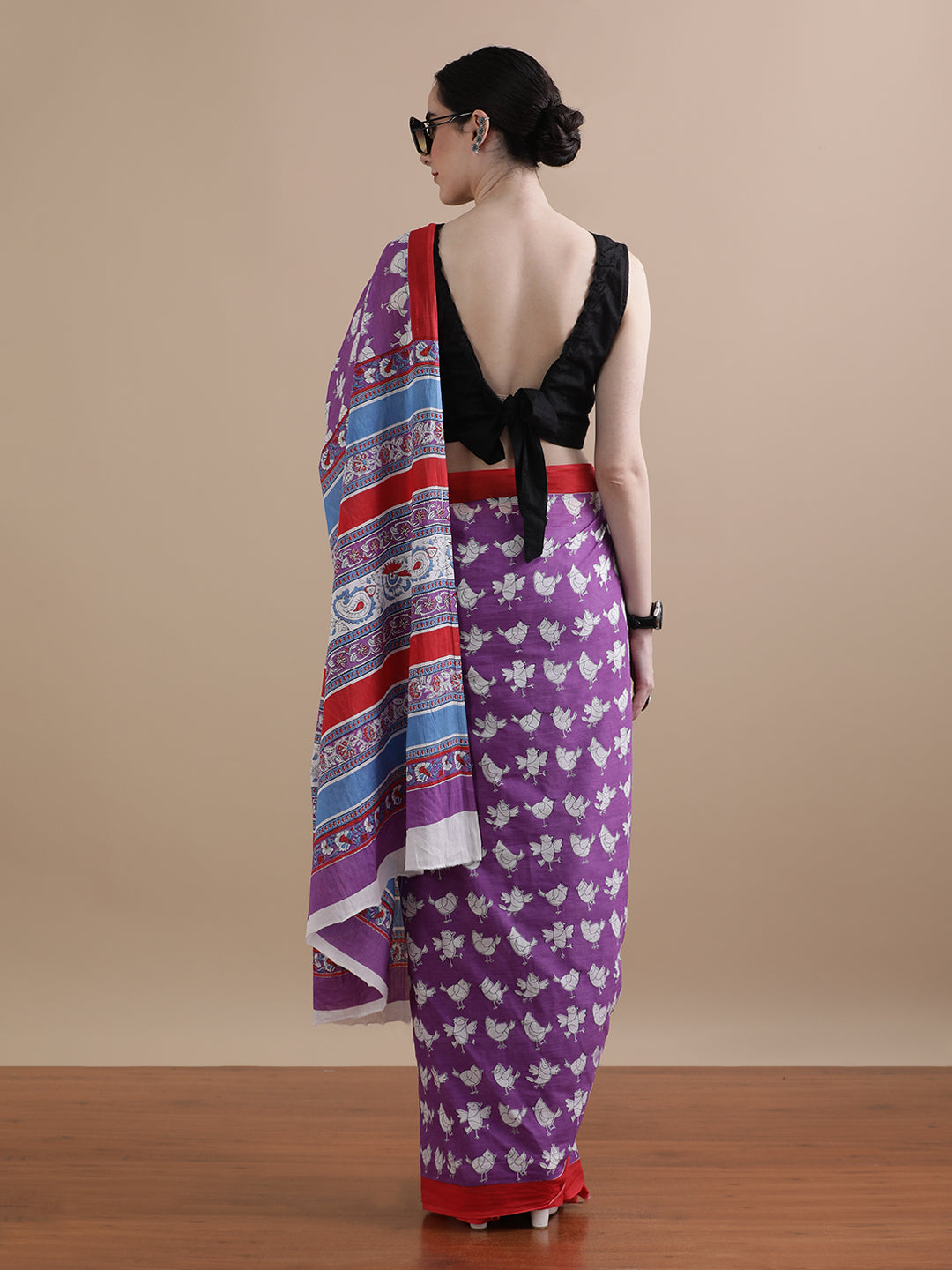 Mulmul Cotton Printed Saree