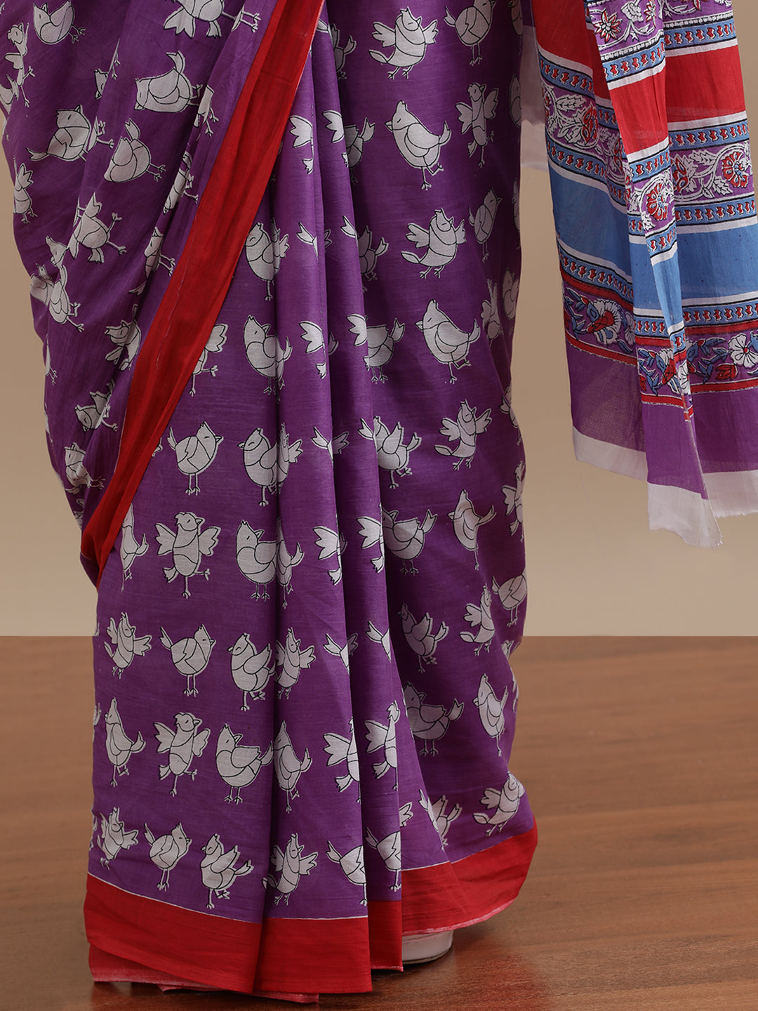 Mulmul Cotton Printed Saree