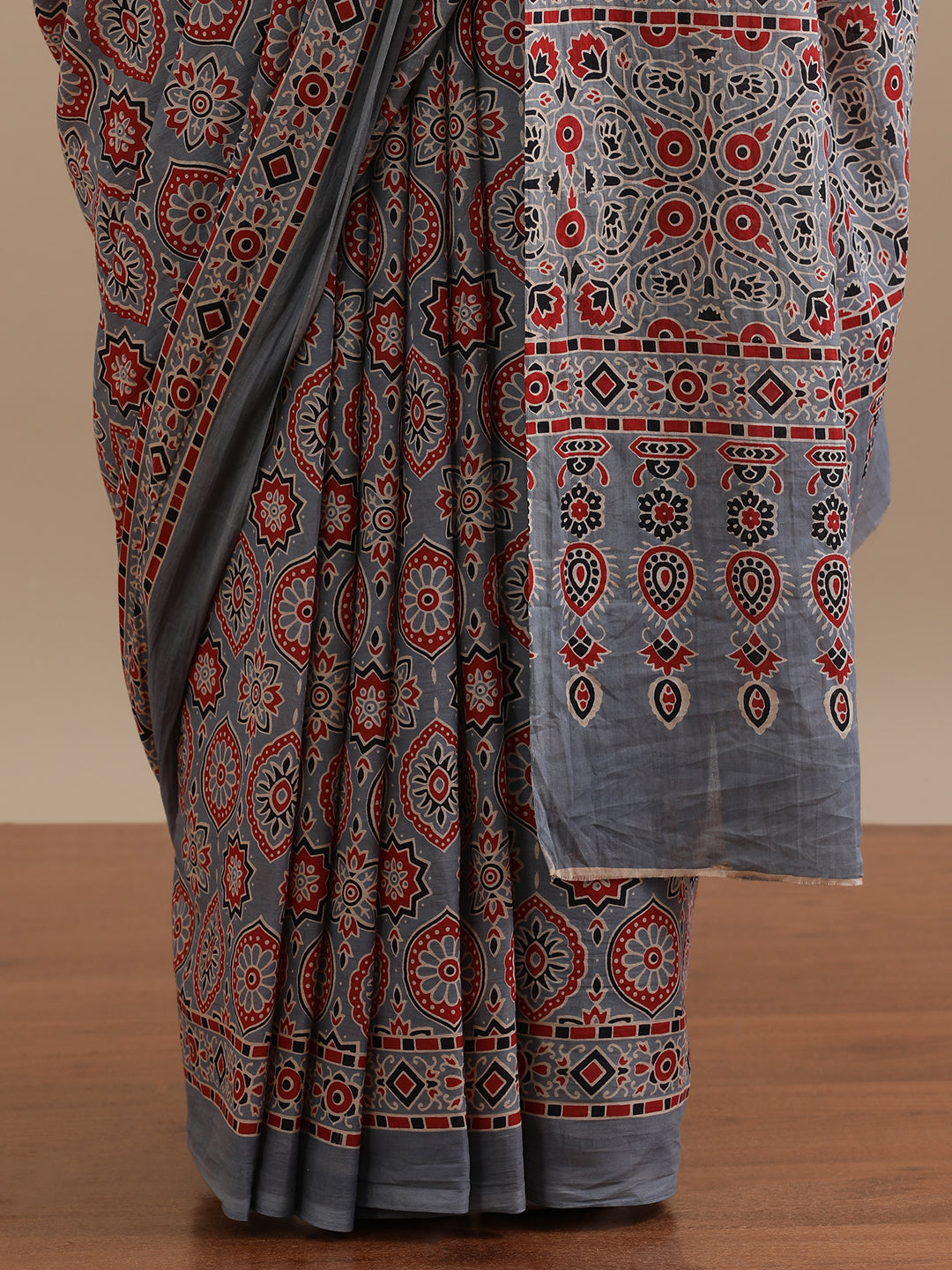 Mulmul Cotton Printed Saree