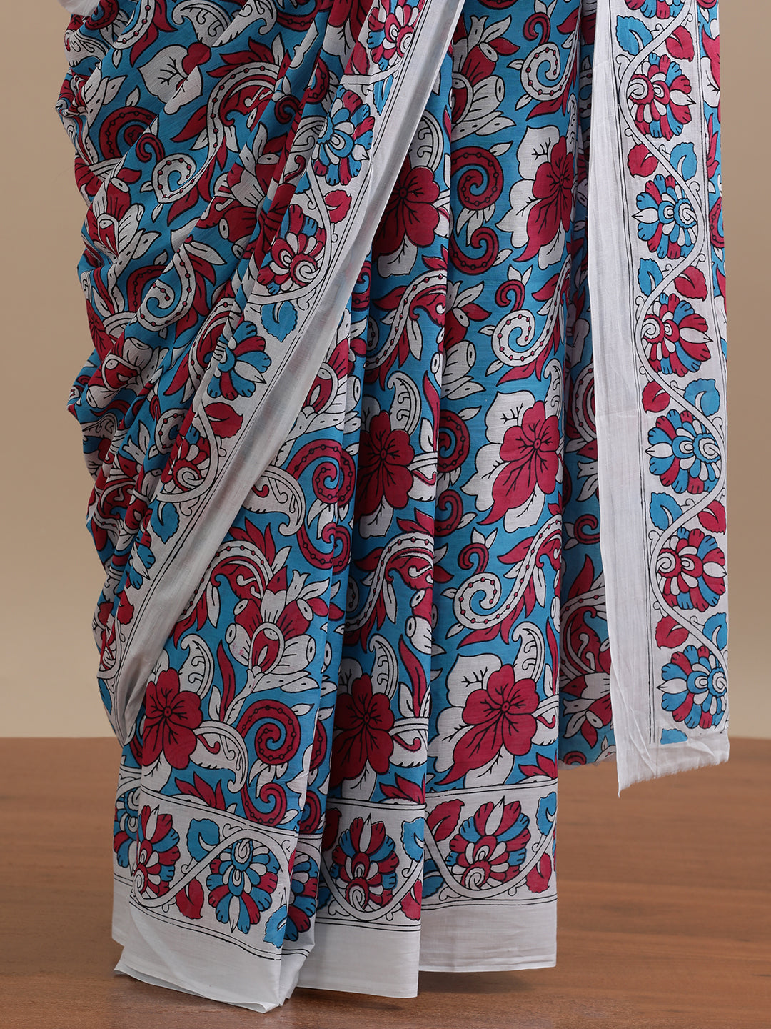 Mulmul Cotton Printed Saree