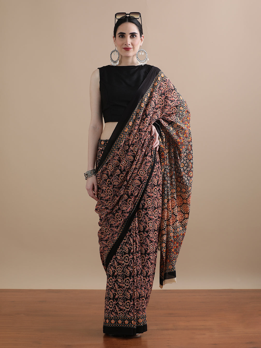 Mulmul Cotton Printed Saree