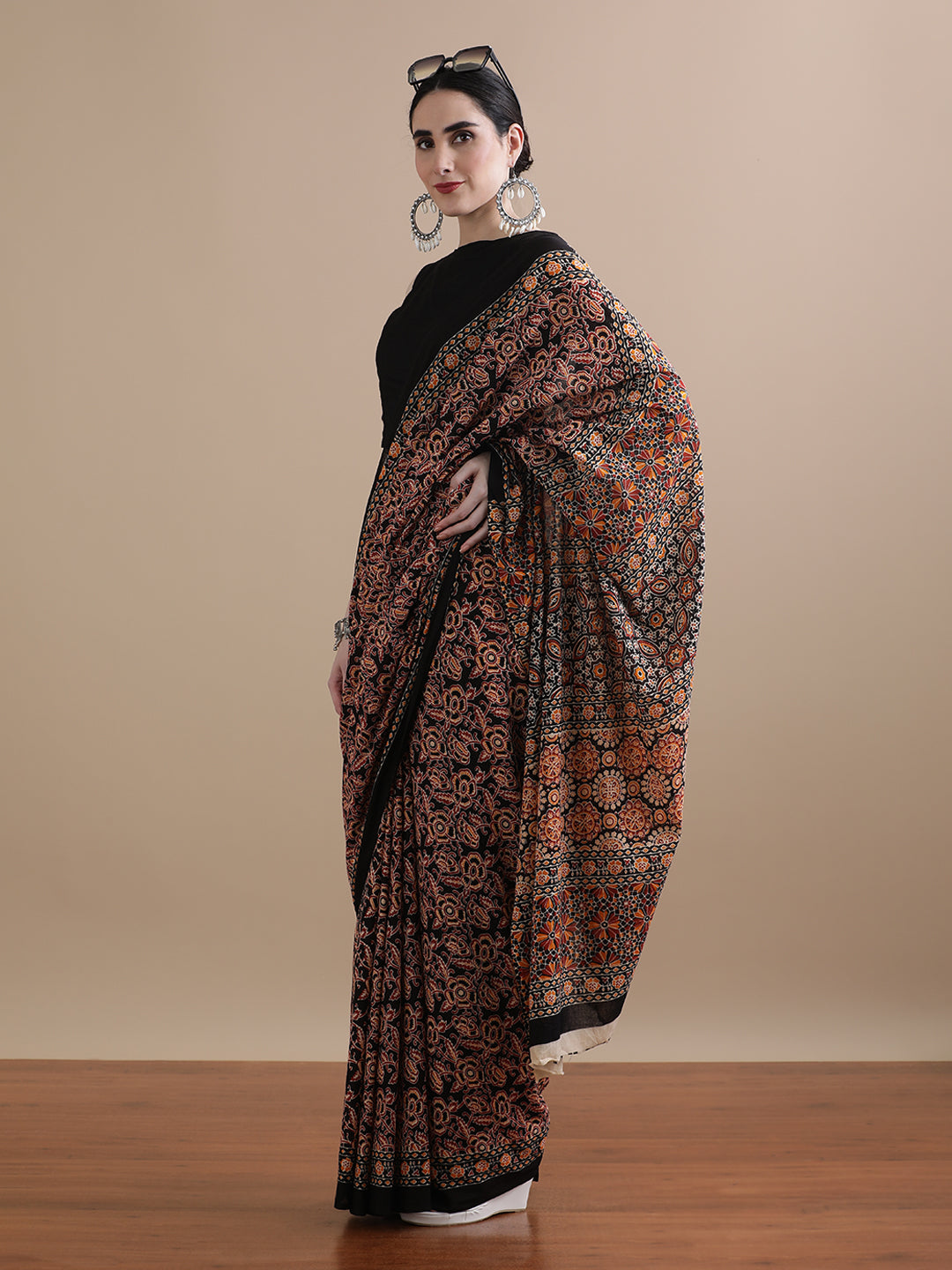 Mulmul Cotton Printed Saree