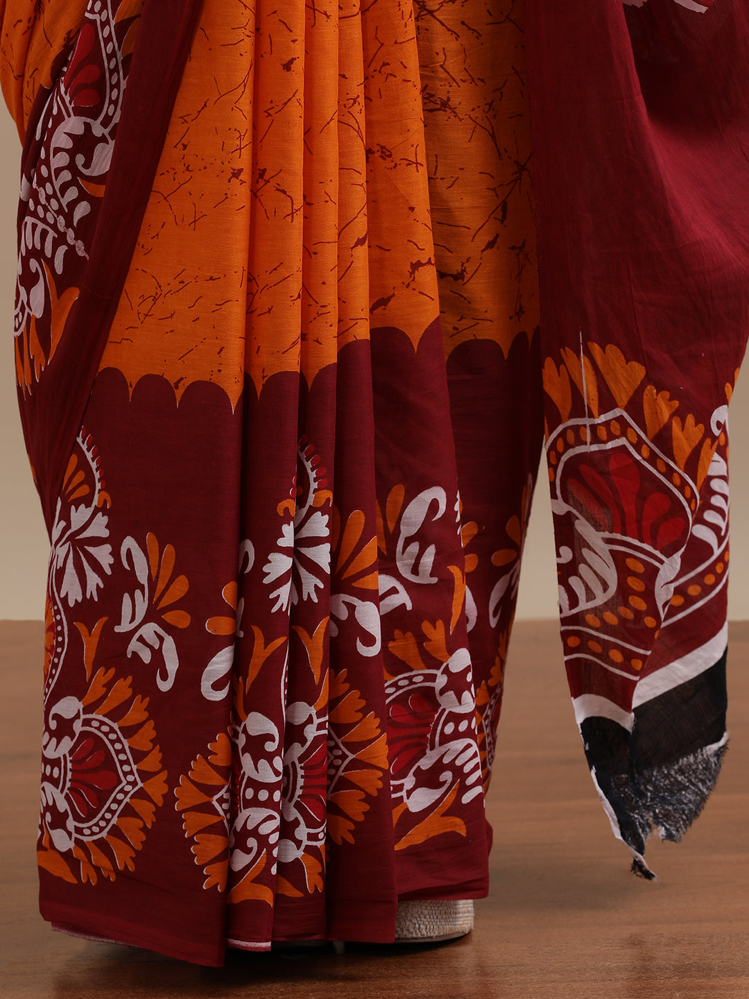 Mulmul Cotton Printed Saree