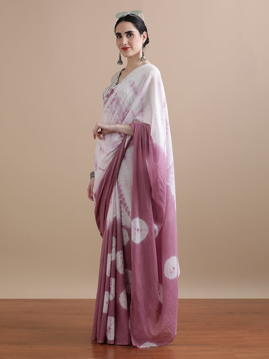 Mulmul Cotton Printed Saree