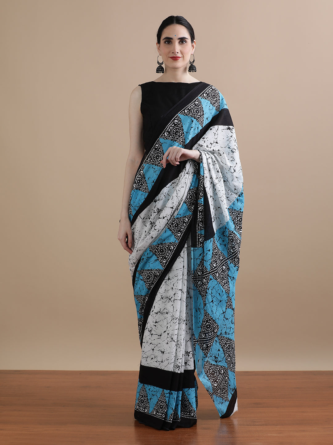 Mulmul Cotton Printed Saree