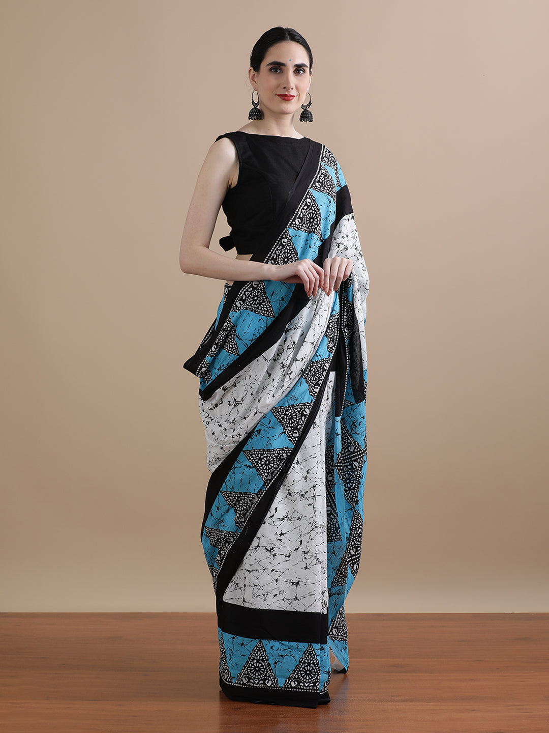 Mulmul Cotton Printed Saree