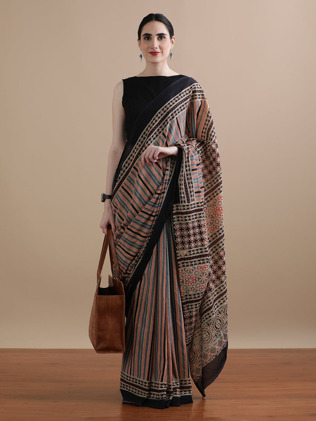 Mulmul Cotton Printed Saree