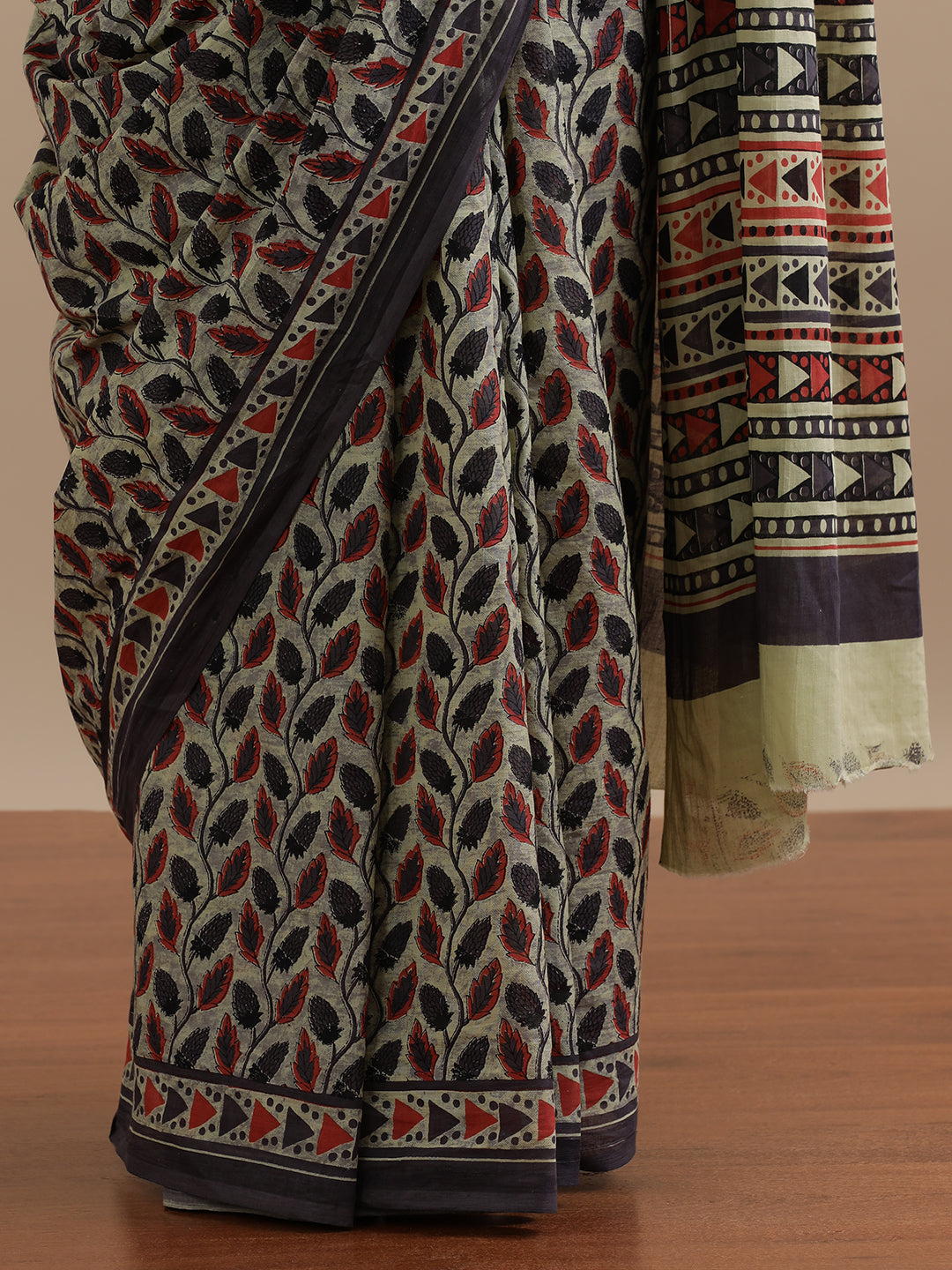 Mulmul Cotton Printed Saree