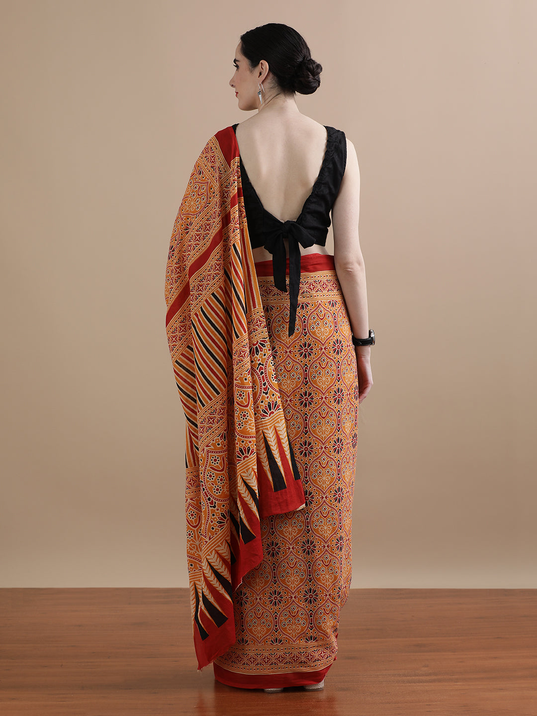 Mulmul Cotton Printed Saree