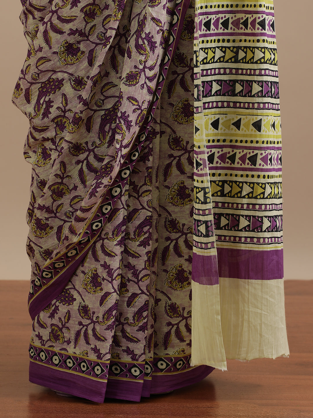 Mulmul Cotton Printed Saree