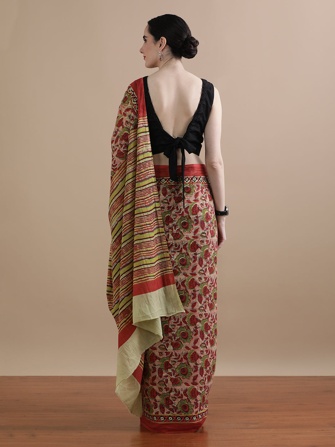 Mulmul Cotton Printed Saree