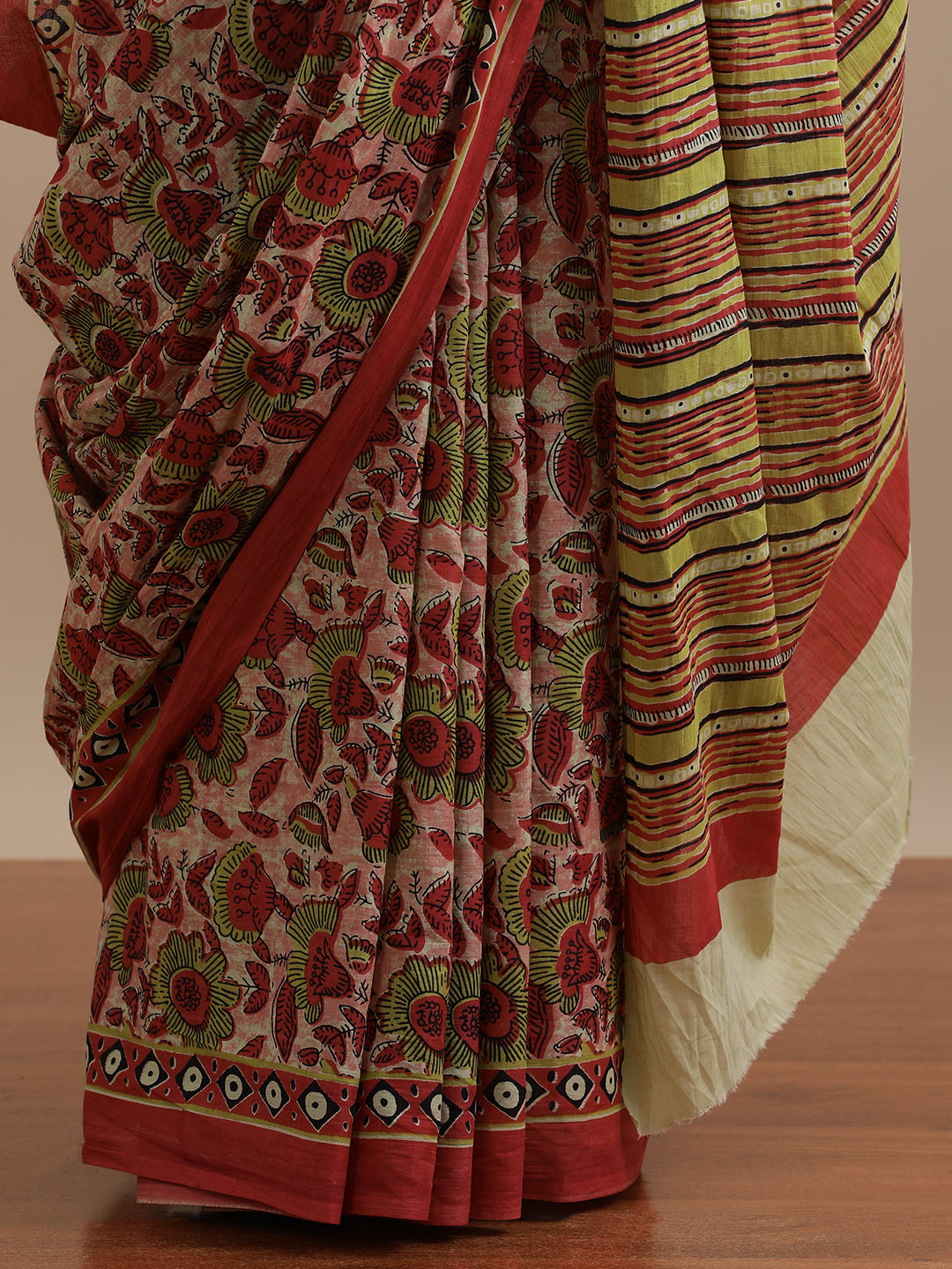 Mulmul Cotton Printed Saree