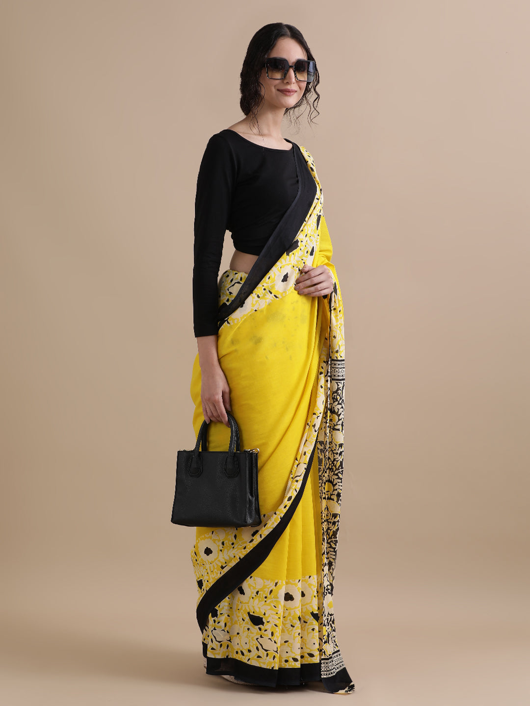 Mulmul Cotton Printed Saree