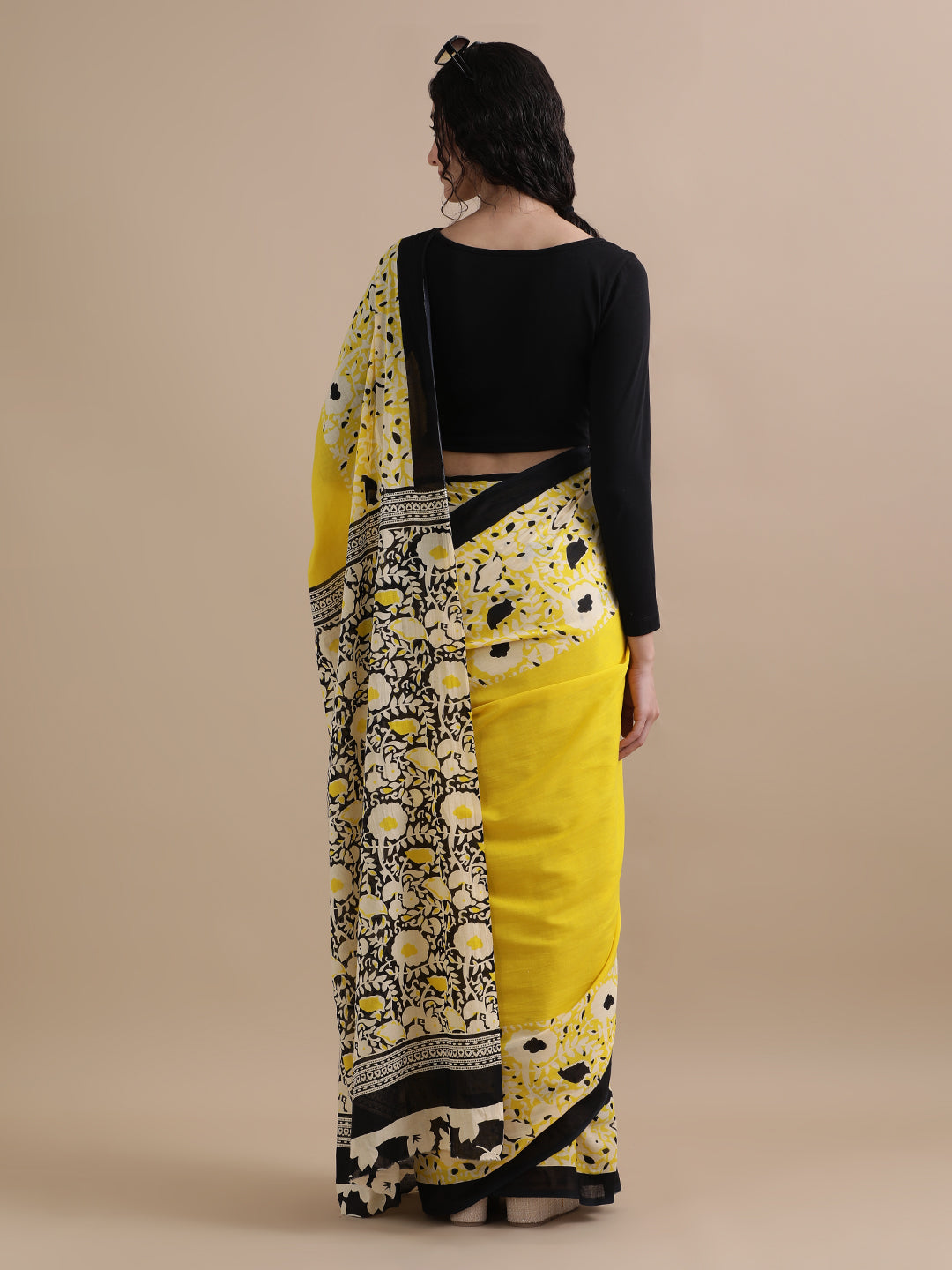 Mulmul Cotton Printed Saree