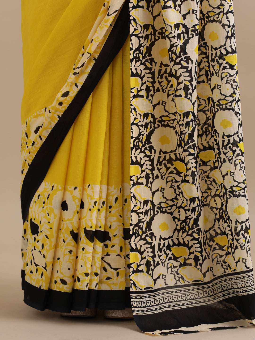 Mulmul Cotton Printed Saree