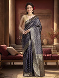 Silk Banarasi Zari Woven Heavy Saree