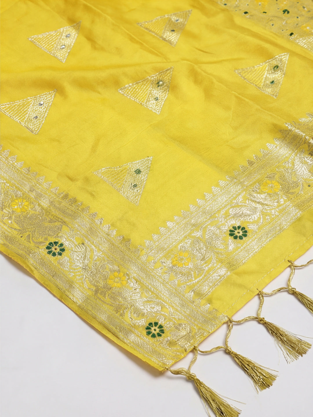 Silk Banarasi Zari Woven Heavy Saree