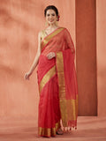 Woven Khadi Organza Saree
