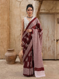 Ready To Wear Mulmul Cotton Floral Printed Saree with Unstiched Blouse
