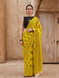 Mulmul Cotton Floral Printed Saree