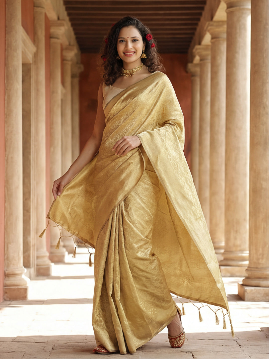 Silk Banarasi Zari Woven Heavy Saree