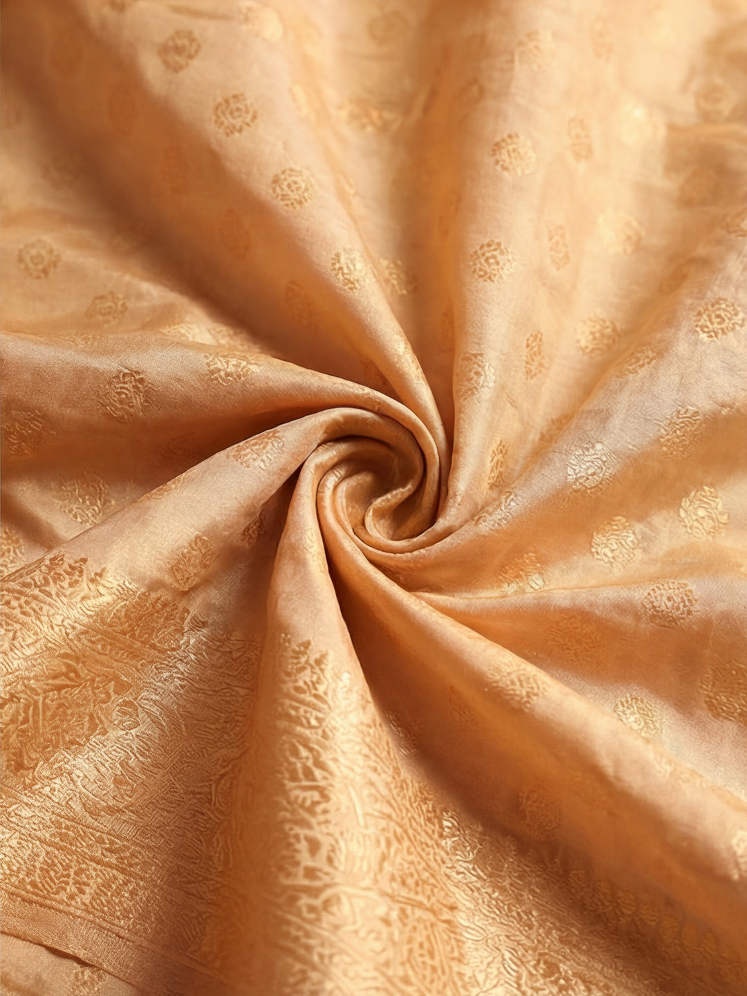Heavy Banarasi Zari Woven Silk Blend Saree