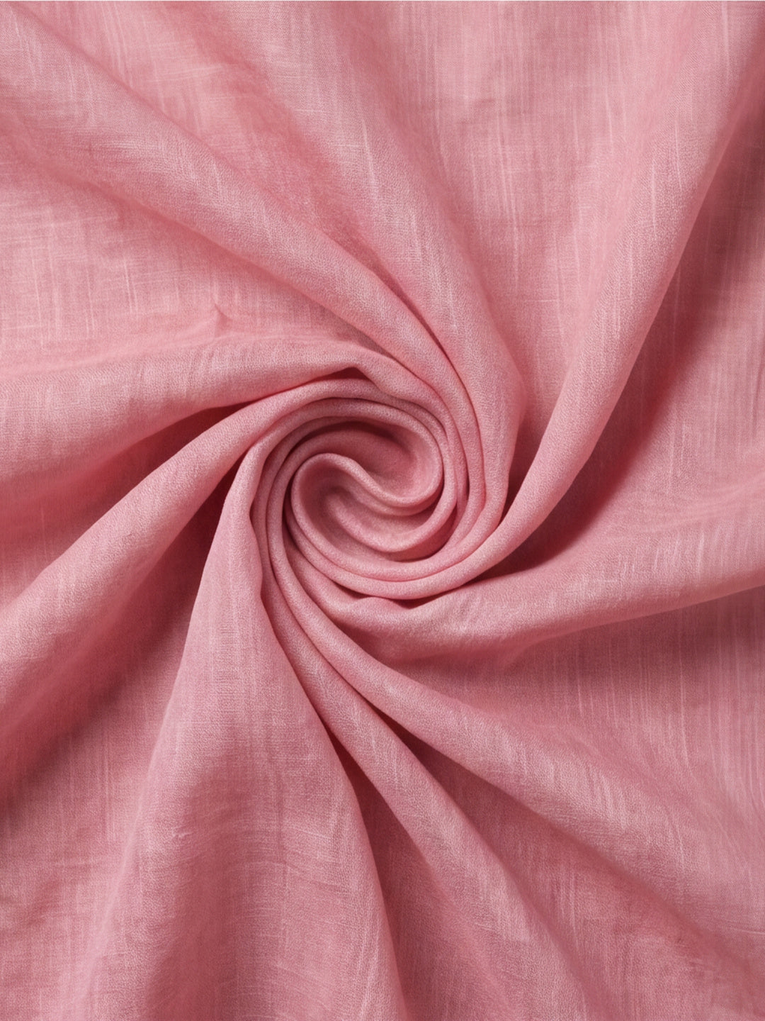 Women Dusty Pink Floral Woven Design Saree with Tassel Detail Pallu