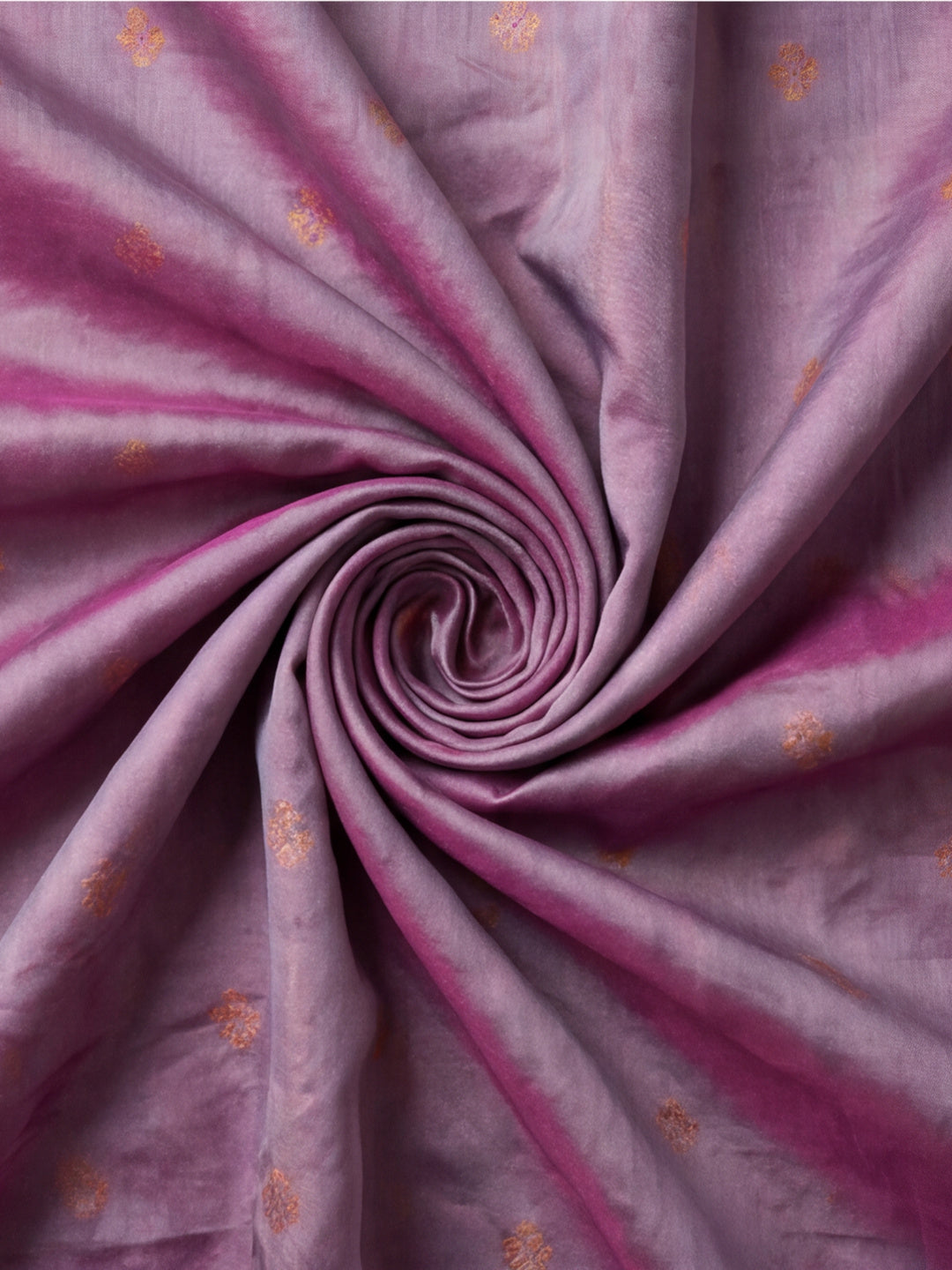 Women Lavender Woven Saree with Ethnic Jacquard Border and Designer Pallu