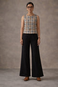 Solid Pure cotton Palazzo