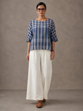 Solid Pure cotton Palazzo