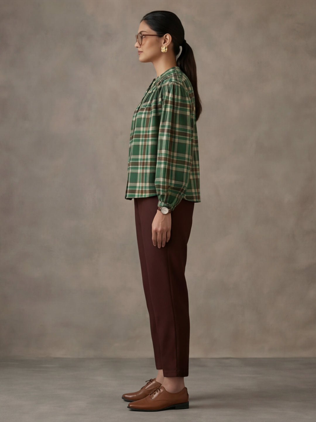 Women Cotton Regular Trouser