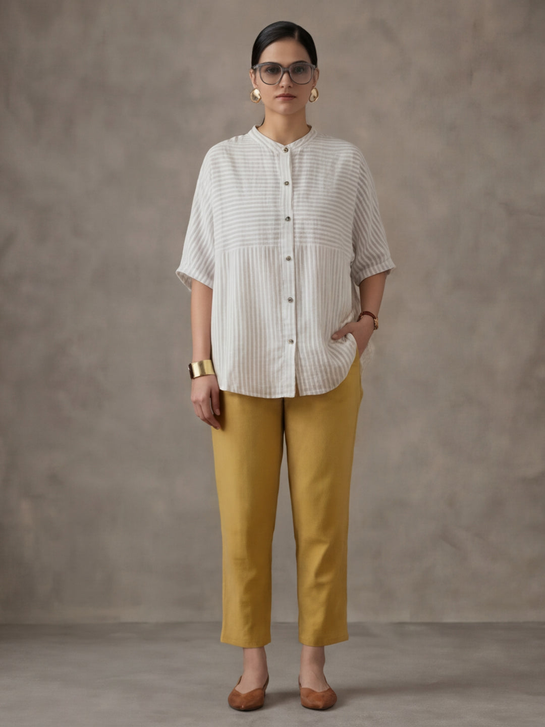 Women Cotton Regular Trouser