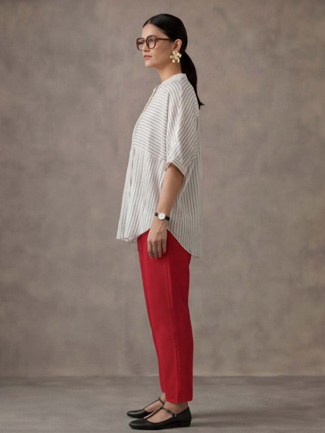 Women Cotton Regular Trouser