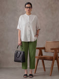 Women Cotton Regular Trouser
