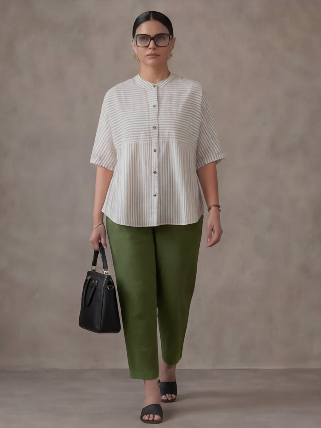 Women Cotton Regular Trouser