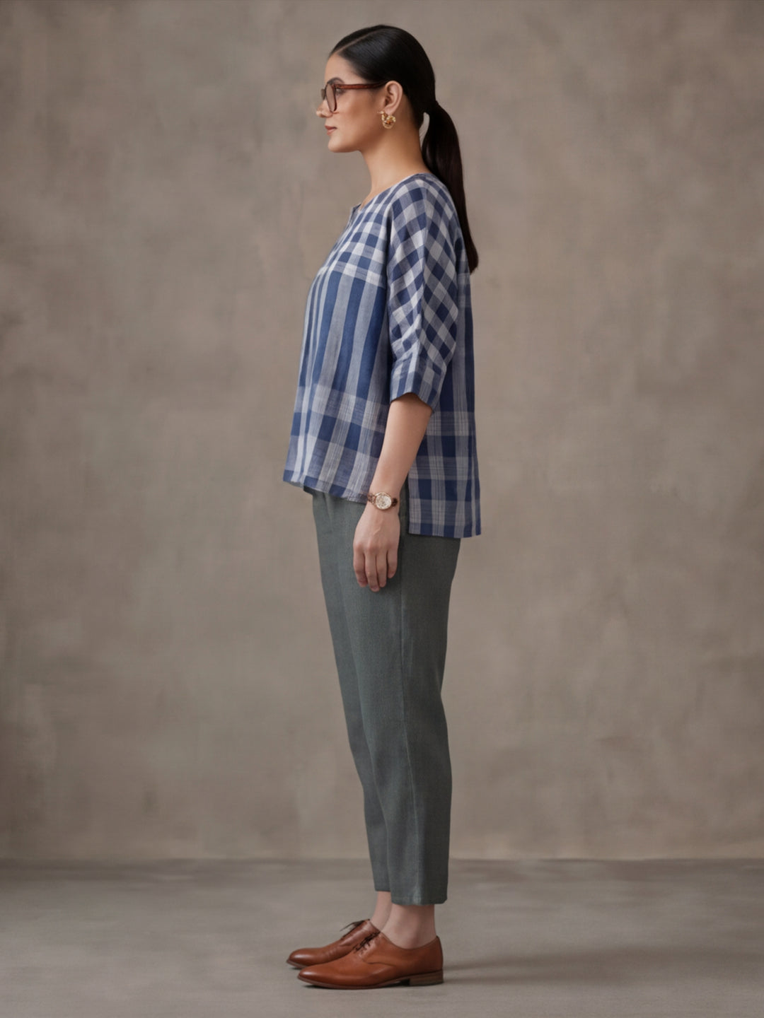 Women Cotton Regular Trouser